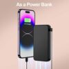 Vanexiss UV Mirror,Compact Mirror with UV Camera for Sunscreen Test,Rechargeable Folding Mirror for Sunscreen Test, Handbag Pocket Makeup Mirror