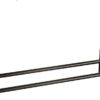 Towel Rail,bathroom towel rack Bathroom Towel Bar Rail Aluminum Rustproof Not Faded Black Bathroom Accessories bathroom towel rack,60Cm,60Cm (60C