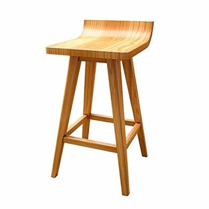 DINGZZ Nordic light luxury bar chair simple net red bar stool front desk cafe restaurant leisure back high stool