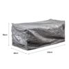 VFM - Garden Furniture Covers Waterproof, Garden Bench 2 Seater Cover, Protect your Garden Furniture from the Elements and Save your Time in the