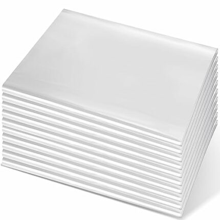 Fulmoon 10 Pcs Queen Size Mattress Bags for Moving 4 Mil Mattress Storage Bag Reusable Mattress Cover for Moving Clear Thick Plastic Mattress Pro