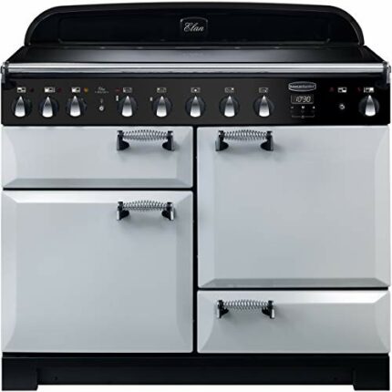 Rangemaster Elan Deluxe ELA110EIRP 110cm Electric Range Cooker with Induction Hob - Royal Pearl - A/A Rated