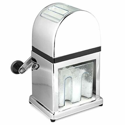 QUIM Hand Crushed Ice Machine, Manual Ice Machine, Commercial Bar Ice Machine, Cocktail Ice Cube Granulator, Sand Ice Machine