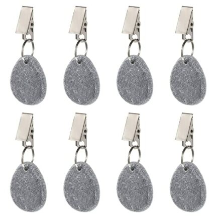 WANGCL 8PCS Tablecloth Weights Tablecloth Pendant With Stainless Steel Clip For Outdoor Family Dinner Garden Party Wedding Camping Picnic-Drop Sh