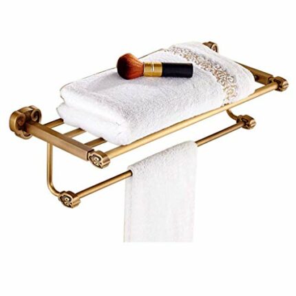 KNOXC Towel Racks,Bath Towel Rail Double Towel Rail Multi-Size Wall Mount Made of Brushed. Multifunctional Towel Rack