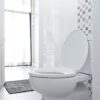 Upgrade Toilet Seat Fixings Quick Release, Ancable Universal Toilet Seat Top Fittings Quick Release Toilet Seat Hinges for WC Toilet Blind Holes