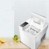 XIAOJUN Mini Automatic Electric Ice Maker Bullet Round Block Ice Cube Making Machine Small Bar Milk Tea Coffee Shop