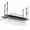 Ceiling Stylish Simplicity Wine Racks Stylish Simplicity Industrial Retro Home Goblet Racks Decoration Bottle Racks Adjustable Height Bar Floats