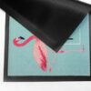 Carpido Doormat Interior Dirt Trapper Mat – Non-Slip Entrance Mat Washable Doormat 40 x 60 cm Flamingo Design – Suitable