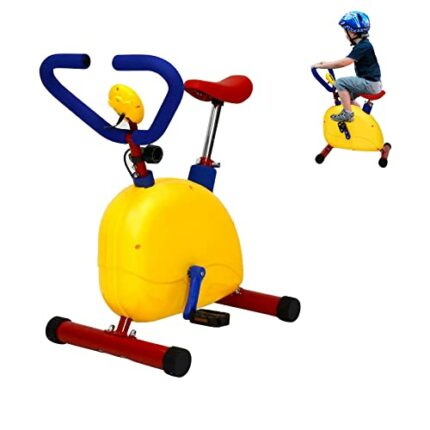 PDKJNID Fun And Fitness Exercise Equipment For Kids, Children Indoor Outdoor Sports Bike, Kid Stationary Bike, Children'S Play Workout Equipment,