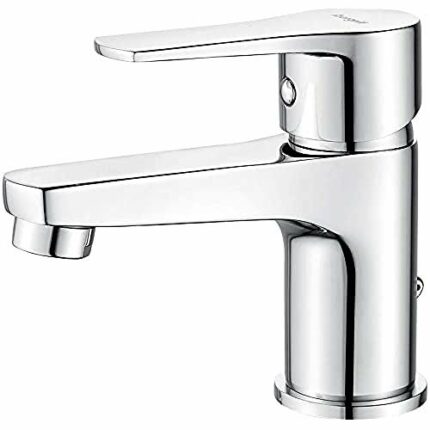 Ibergrif Star, Single Lever Bathroom Mixer, Basin Tap, Chrome Silver M11057