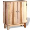 WALNUT Sideboards and Buffets Cabinet with Storage Solid Reclaimed Wood