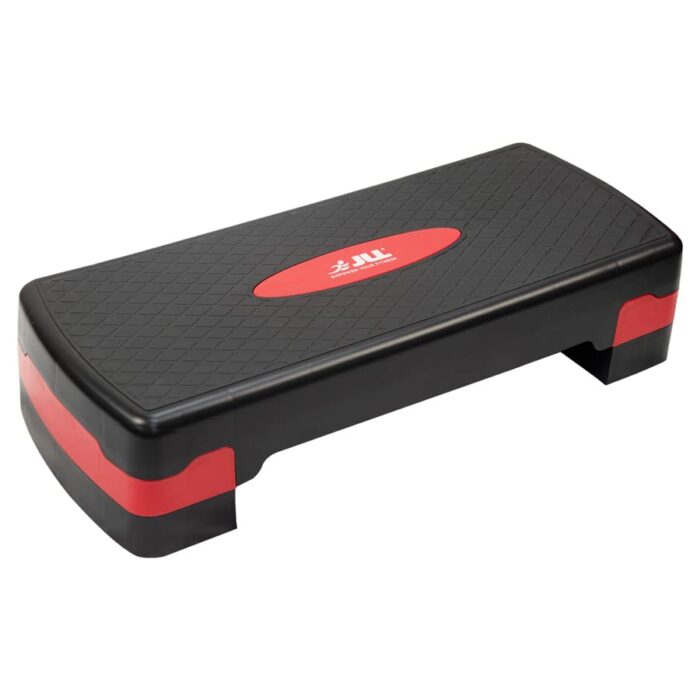 JLL Aerobic Exercise Stepper With Either 2 or 3 Adjustable Step Levels - Great For Home Gym, Cardio, Yoga.