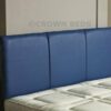 CROWNBEDSUK QUALITY FAUX LEATHER ALTON HEADBOARD IN 2ft6,3ft,4ft,4ft6,5ft,6ft NEW!!!!! (6FT SUPER KINGSIZE, BLUE)