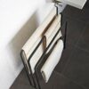 Bath Towel Hanger with 3 Bars - Tower - Black