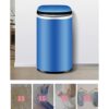 Washing Machines Portable Mini Washing Machine,Fully Automatic Camping Washing Machine, Bluray Antibacterial, (mini washing machine) (Blue)