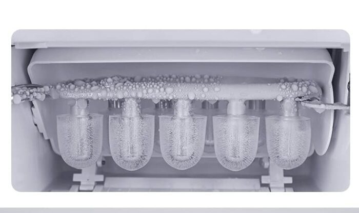 LUKEO Ice maker Commercial use Water bar bar Ice cube machine Fully automatic Household Rapid ice making machine