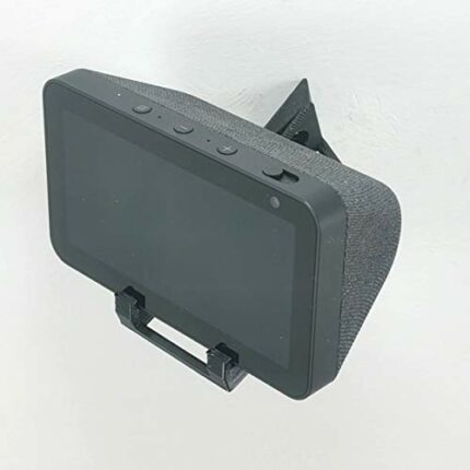 Echo Show 5 Wall Mount Wall Bracket Stand Right 45 Degree Upright (Black)