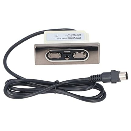 Electric Sofa Recliner Switch, 5 Buttons Recliner Switch ABS Lift Chair Hand Control 29V Power Recliner Controller Replacement with USB Charging