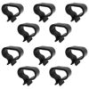 WANGCL 10 Pieces Non-slip Patio Furniture Clips Black Alignment Clips Outdoor Patio Fasteners Sectional Connector for Rattan Furniture (Small)