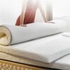 TBIIEXFL Natural Latex Memory Foam Filling Mixed Mattress 8cm Tatami King Queen Full Size Keep Warm Winter Comfortable Cushion (Color : Gray, Siz
