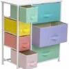 Sorbus Dresser with 7 Drawers - Furniture Storage Tower Chest for Kid's, Teens, Bedroom, Nursery, Playroom, Closet, Clothes, Toy Organization - S