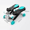 TWDYC Mini Stepper Air Climber Step Fitness Exercise Machine with Resistance Band and LCD Display