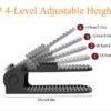 Bayou Shoe Slots, 8 PCS Shoes Slots Organizer, 4-Level Adjustable Shoe Stacker, Upgraded Shoe Space Saver, 50% Space-Saving Shoe Holders.