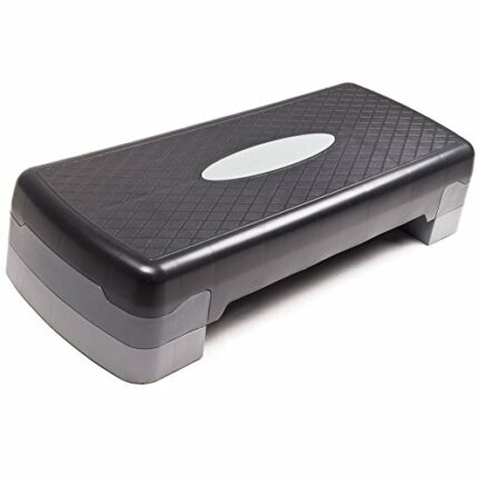 Kabalo Aerobic Stepper - 2 LEVEL ADJUSTABLE EXERCISE STEPPER, FITNESS TRAINING STEP YOGA BLOCK