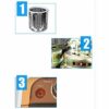 Updated Washing Machines Portable Compact Mini Washing Machine,Violet Antibacterial,3 Kg Capacity,Power (mini washing machine)