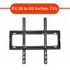 TV Wall Bracket Mount Slim Monitor Stand for 26 x 63, LCD LED 3D plasma Flat TVs Full Motion Heavy-Duty Wall Bracket, Sturdy and Strong Flat Scre