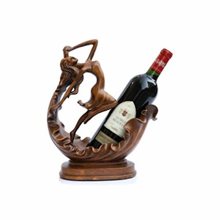 KXDCZ Resin Wine Rack- Wine Rack Stackable Wine Rack Wine Storage Holder European Beauty Wine Rack Personality Home Kitchen Restaurant Resin Wine