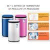 Washing Machines Portable Mini Washing Machine,Fully Automatic Camping Washing Machine, Bluray Antibacterial, (mini washing machine) (Blue)