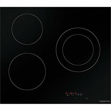 Mepamsa Vitro 630 G Vitroceramics, 2400 W, Glass, Black