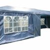 Airwave 3m x 9m Party Tent Marquee with Side Panels, 3 Windbars Included, Church Style Windows, Ideal for Large Outdoor Spaces, Perfect for Short