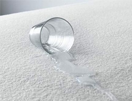Aaf Textiles Bunk Bed Terry Waterproof Mattress Protector Non crinky Bunk Bed Extra Deep 22-35cm Anti Allergy Anti Dust Mite