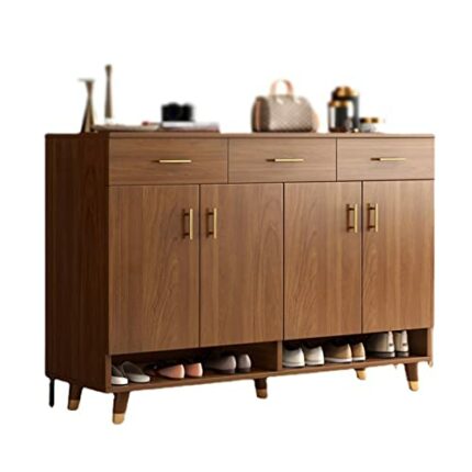 ZCMEB Shoe Cabinet Home Entry Door Outside The Home Balcony Foyer Large Capacity Storage Locker Shoe Rack (Color : D, Size : 100 * 60 * 32cm)