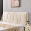 SUCHETA Headboard Covers Slipcover,Velvet Thicken Bed Headboard Cover for Full Queen Cal King Size, Dustproof Protector Cover (Color : K, Size :