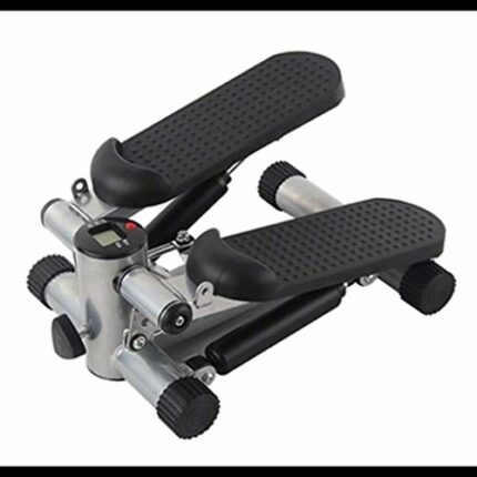 TWDYC Stepper of Exercise Protable Stand Up Stepper for Home Use Adjustable Height and Resistance - Gray 37 * 27 * 17cm