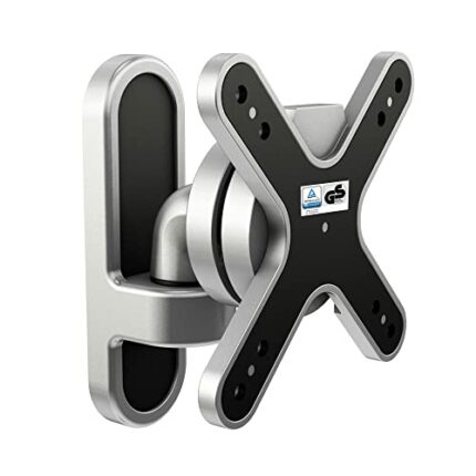 RICOO Monitor Mount Tilt Swivel approx 13-32 Inch for LED LCD OLED Curved Flatscreens S1911 TV Wall Bracket Universal for VESA 75x75 100x100