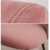 dining chair Kitchen Dining Room Furniture Chairs Kitchen Dining Chairs Living Room Lounge Counter Chairs with Metal Legs Velvet Seat and Backres