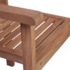 vidaXL 8x Solid Teak Wood Stackable Garden Chairs Wooden Armchairs Home Household Furniture Chairs Garden Seats Dining Chairs Outdoor Seating