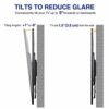 TV Wall Bracket Mount for Most 37-70 inch LED, LCD, OLED, Flat and Curved TVs, Tilt TV Mount Max VESA 600x400mm, Up to 60 kg, includes Bubble Lev