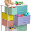 Sorbus Dresser with 7 Drawers - Furniture Storage Tower Chest for Kid's, Teens, Bedroom, Nursery, Playroom, Closet, Clothes, Toy Organization - S