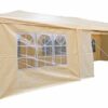 Airwave 3m x 9m Party Tent Marquee with Side Panels, 3 Windbars Included, Church Style Windows, Ideal for Large Outdoor Spaces, Perfect for Short