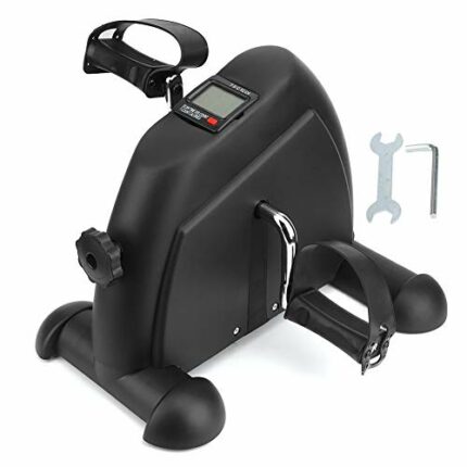Mini Exercise Bike, Mini Indoor Exercise Bikes for Home Use, Pedal Exerciser Resistance Cycle Indoor Gym, Portable Mini Exercise Bike, Small Cycl