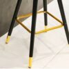 DINGZZ Bar Stool Nordic Minimalist Home Solid Wood High Stool Bar Stool Bar Chair Leisure Back Chair Stool