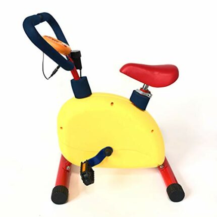 PHASFBJ Kids Exercise Bike Workout Equipment for Kids, Toddler Multifunction Fun Training Bike with Adjustable Seat, Best Gift/Birthday Gift for