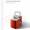 XYZMDJ Ice Maker Household Portable Electric Three Thickness Bullet Round Ice Making Machine For Coffee Bar Home Business