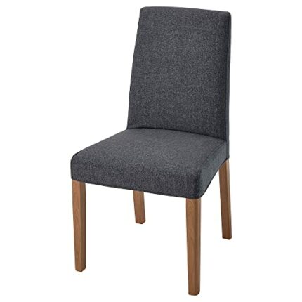 Ikea BERGMUND chair, oak effect/Gunnared medium grey
